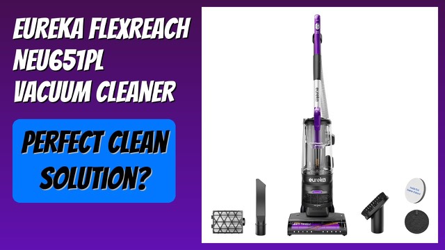 Eureka FlexReach NEU651PL upright vacuum with detachable pod