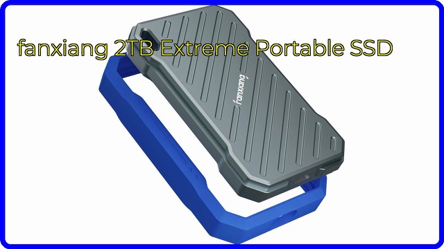 fanxiang PS2100 2TB portable SSD with silicone sleeve