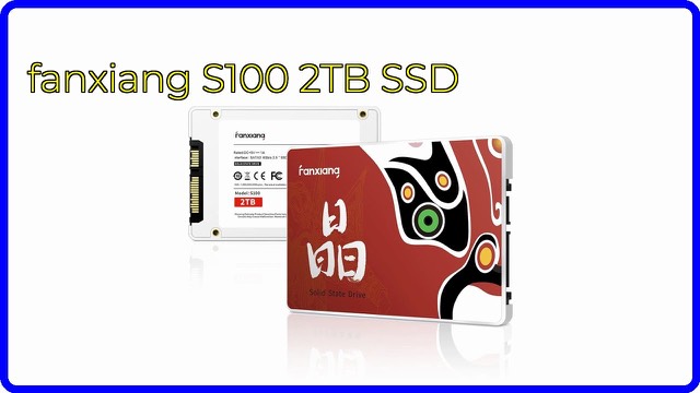 fanxiang S100 2TB 2.5-inch SATA solid state drive