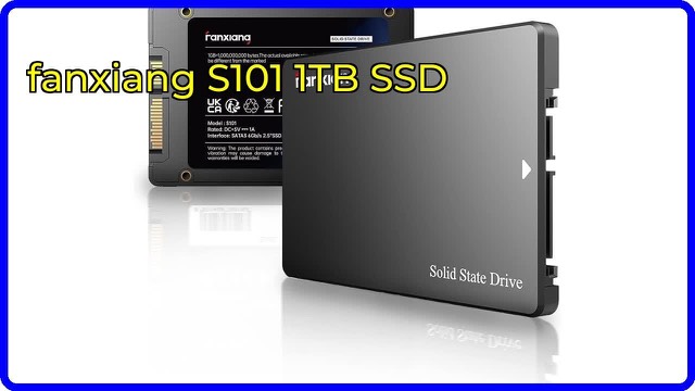fanxiang S101 1TB 2.5-inch SATA solid state drive
