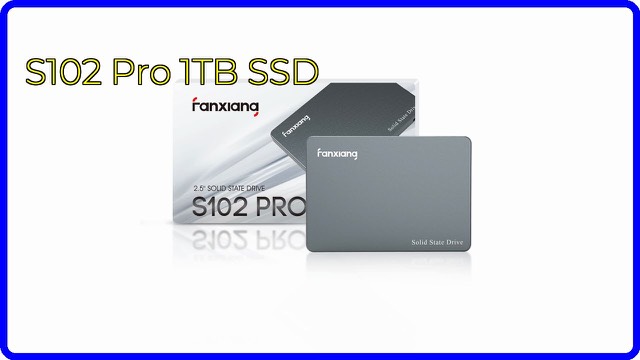 fanxiang S102 Pro 1TB 2.5-inch SATA SSD with aluminium case