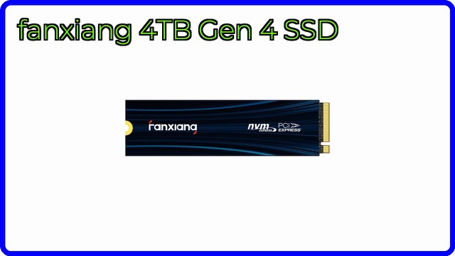 fanxiang S880E 4TB M.2 NVMe SSD