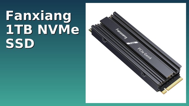 fanxiang S880ER M.2 NVMe SSD with heatsink