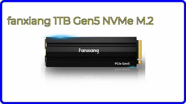 fanxiang S900 Pro M.2 NVMe SSD with aluminum heatsink