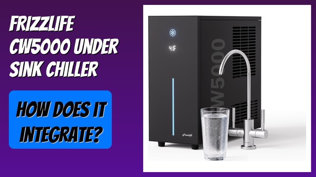 Frizzlife CW5000 under-sink water chiller unit