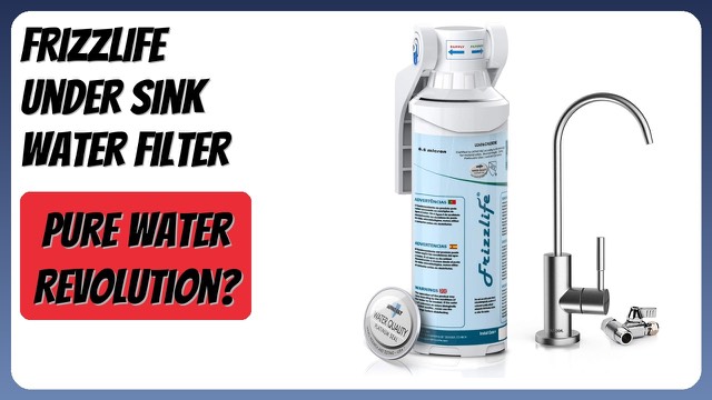Frizzlife MP99 under-sink water filter with stainless steel faucet