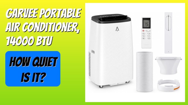 Garvee 14,000 BTU portable air conditioner with LED display