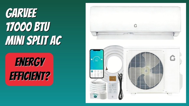 Garvee 17000 BTU wall-mounted mini split air conditioner