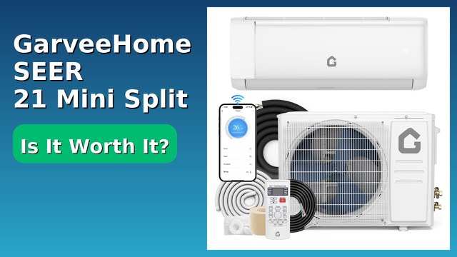 GarveeHome 18000 BTU wall-mounted mini split air conditioner
