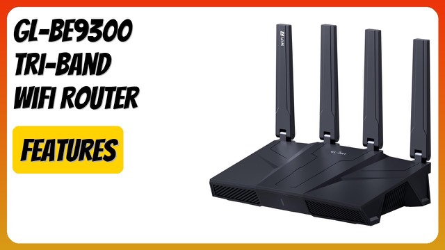 GL.iNet Flint 3 GL-BE9300 tri-band WiFi 7 router