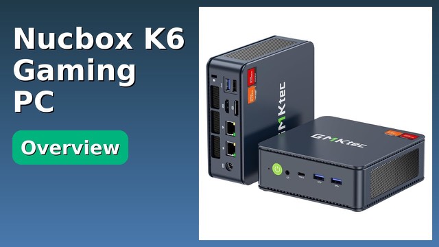 GMKtec NucBox K6 compact mini PC