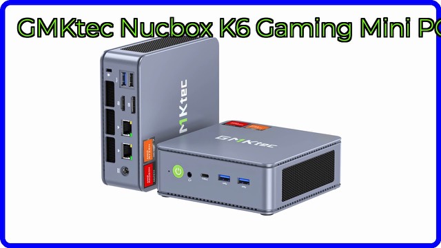 GMKtec NucBox K6 compact mini PC