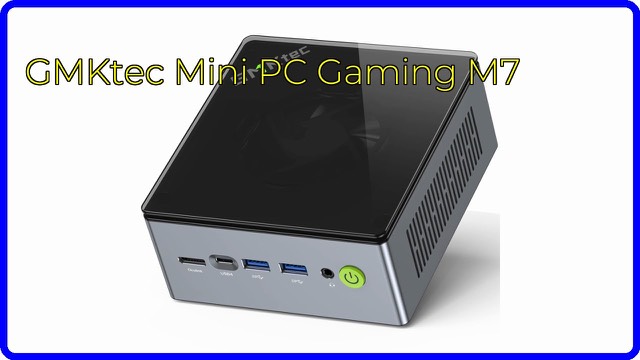 GMKtec NucBox M7 compact metal mini PC