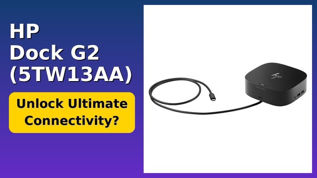 HP USB-C/A Universal Dock G2 docking station