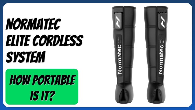 Hyperice Normatec Elite cordless compression boots for the legs