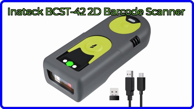 Inateck BCST-42 handheld 2D barcode scanner