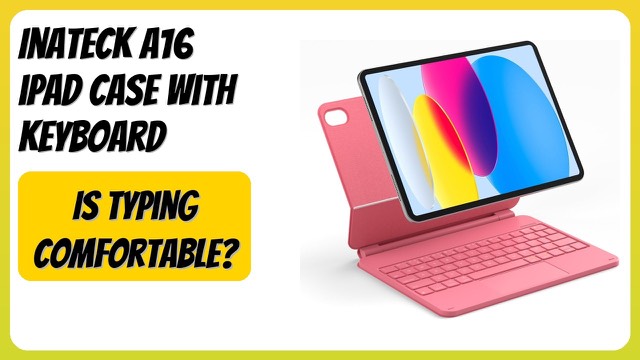 Inateck floating cantilever keyboard case for the standard iPad