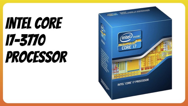 Intel Core i7-3770 3.40GHz desktop processor in retail box