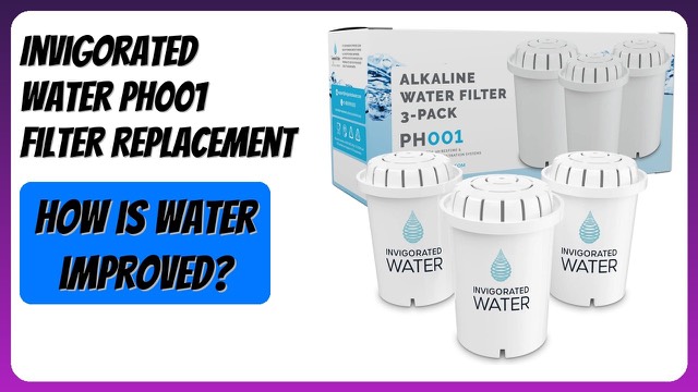Invigorated Water PH001 white replacement pitcher filter