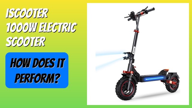 iScooter iX5S 1000W off-road electric scooter