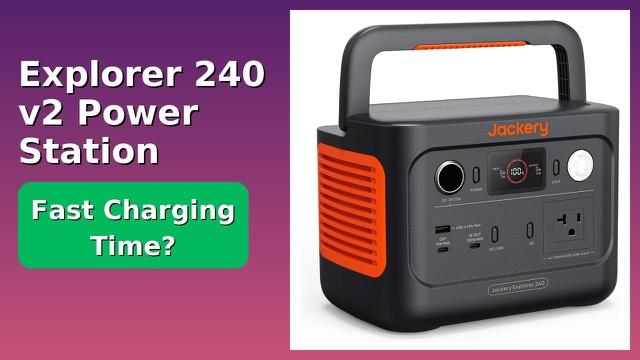 Jackery Explorer 240 v2 portable power station