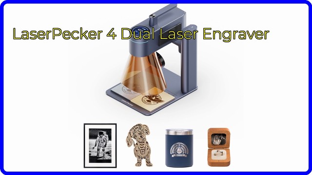 LaserPecker 4 dual laser engraving machine