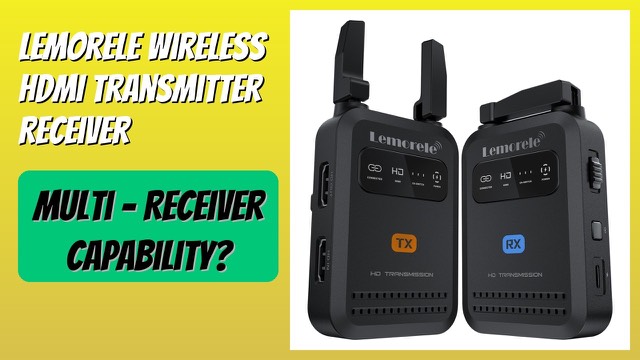 Lemorele R5000 wireless HDMI transmitter and receiver kit