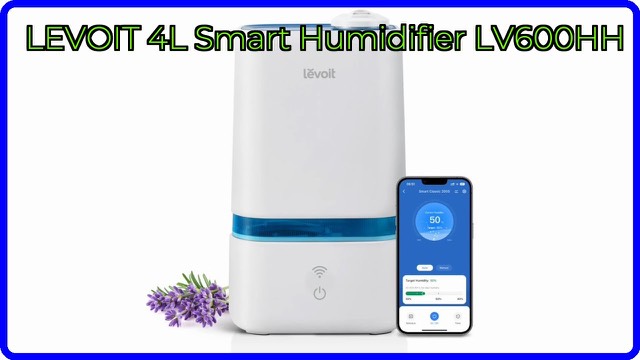 LEVOIT Classic 200S 4L ultrasonic cool mist humidifier