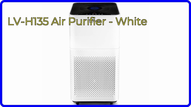 LEVOIT LV-H135 white floor-standing air purifier