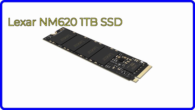 Lexar NM620 1TB M.2 2280 NVMe internal solid state drive