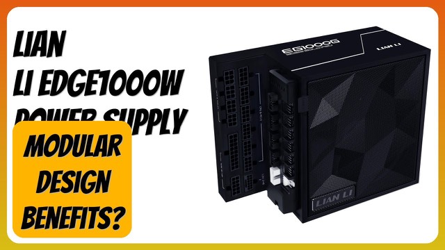 Lian Li EDGE 1000W black modular ATX power supply