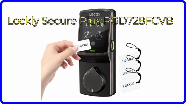 Lockly Secure Plus smart deadbolt in Venetian Bronze with keypad