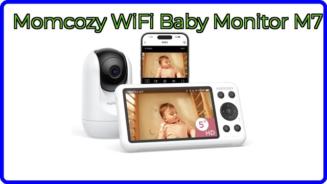 Momcozy baby monitor camera and 5-inch parent unit