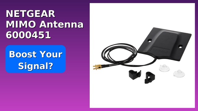 NETGEAR 6000451 slim omnidirectional MIMO antenna with connectors