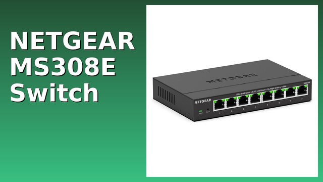 NETGEAR MS308E 8-port multi-gigabit Ethernet smart managed switch