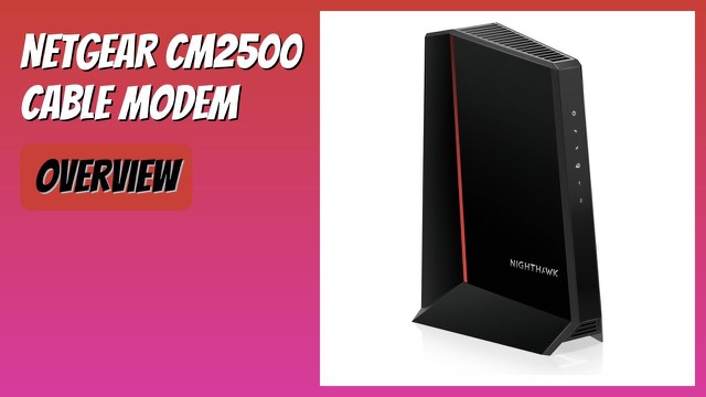 NETGEAR Nighthawk CM2500 DOCSIS 3.1 cable modem