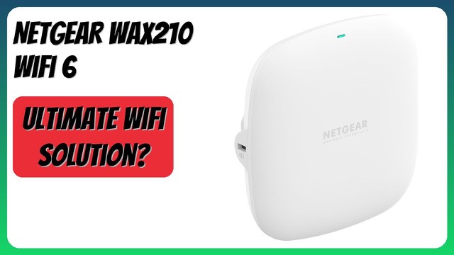 NETGEAR WAX210 compact WiFi 6 wireless access point