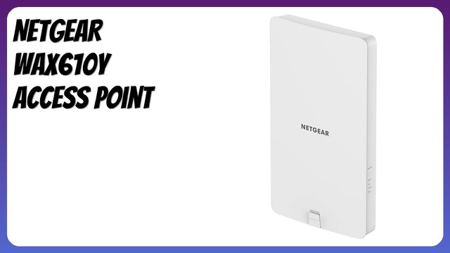 NETGEAR WAX610Y weatherproof outdoor WiFi 6 access point