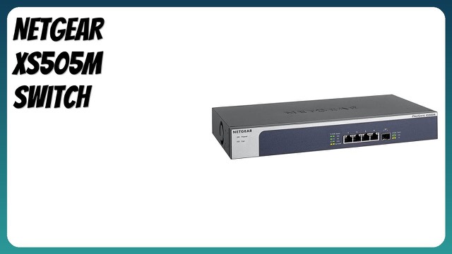 NETGEAR XS505M 5-port 10G multi-gigabit unmanaged switch