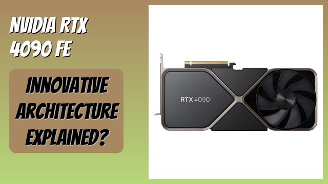 NVIDIA GeForce RTX 4090 Founders Edition graphics card