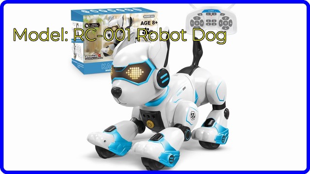 okk RC-001 interactive robot dog toy for kids