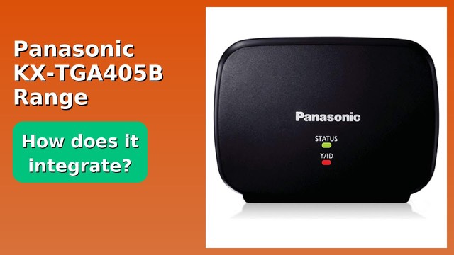 Panasonic KX-TGA405B range extender for DECT 6.0 Plus cordless phones