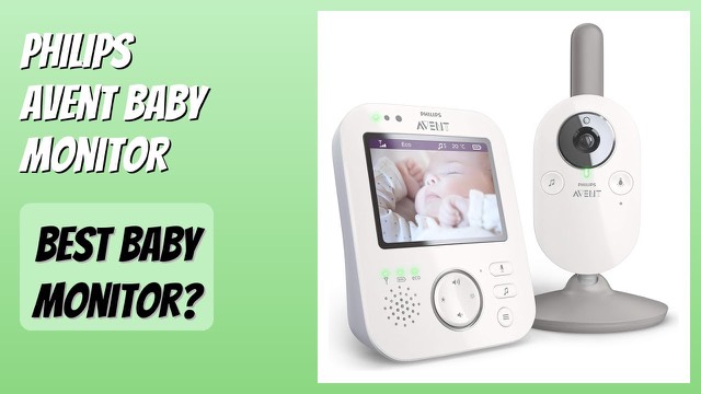 Philips Avent digital video baby monitor parent unit with 3.5-inch screen
