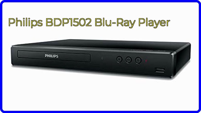 Philips BDP1502 Blu-ray and DVD player