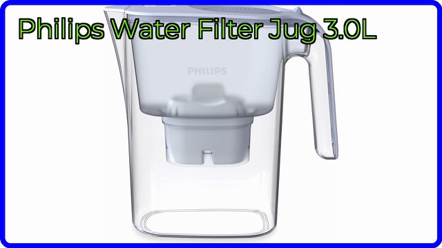White Philips Micro X-Clean water filter jug with flip-top lid
