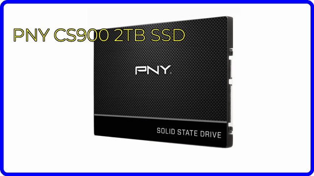 PNY CS900 2TB 2.5-inch SATA III internal solid state drive