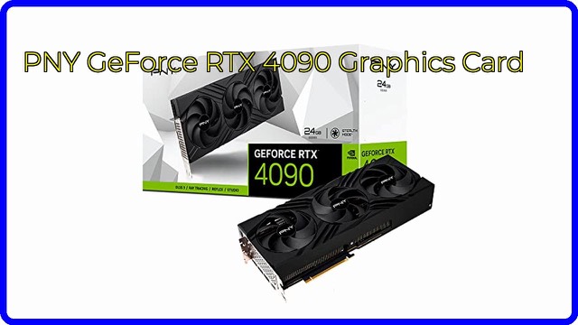 PNY GeForce RTX 4090 Verto triple fan graphics card