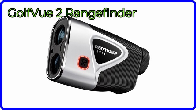 REDTIGER GolfVue 2 laser golf rangefinder with magnetic strip