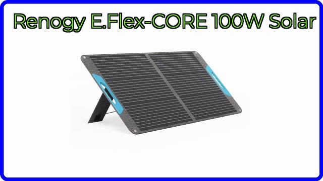 Renogy E.Flex-CORE 100W portable folding solar panel