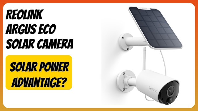 Reolink Argus Eco wireless solar-powered outdoor camera